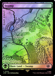 Swamp (#276) (Full Art)\nThe Lord of the Rings\nSingle\nMagic The Gathering