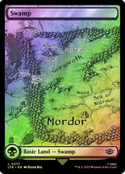Swamp (#277) (Full Art)\nThe Lord of the Rings\nSingle\nMagic The Gathering