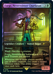 Forge, Neverwinter Charlatan (Secret Lair) (Full Art)\nPromo: General\nSingle\nMagic The Gathering