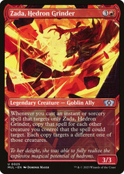 Zada, Hedron Grinder (Showcase)\nMultiverse Legends\nSingle\nMagic The Gathering