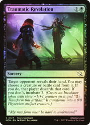 Traumatic Revelation\nMarch of the Machine\nSingle\nMagic The Gathering