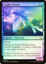 Zephyr Winder\nMarch of the Machine\nSingle\nMagic The Gathering
