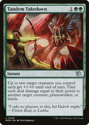 Tandem Takedown\nMarch of the Machine\nSingle\nMagic The Gathering