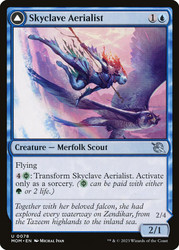 Skyclave Aerialist // Skyclave Invader\nMarch of the Machine\nSingle\nMagic The Gathering