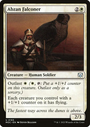 Abzan Falconer\nMarch of the Machine Commander\nSingle\nMagic The Gathering