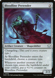 Bloodline Pretender\nMarch of the Machine Commander\nSingle\nMagic The Gathering