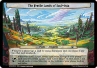 The Fertile Lands of Saulvinia\nMarch of the Machine Commander Planechase - Planes\nSingle\nMagic The Gathering