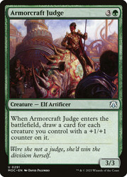 Armorcraft Judge\nMarch of the Machine Commander\nSingle\nMagic The Gathering