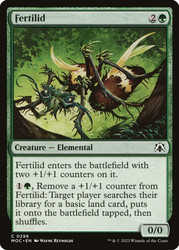 Fertilid\nMarch of the Machine Commander\nSingle\nMagic The Gathering