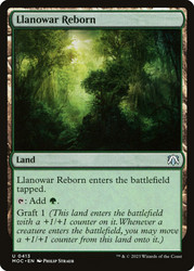 Llanowar Reborn\nMarch of the Machine Commander\nSingle\nMagic The Gathering