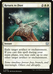 Return to Dust\nMarch of the Machine Commander\nSingle\nMagic The Gathering