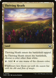 Thriving Heath\nMarch of the Machine Commander\nSingle\nMagic The Gathering