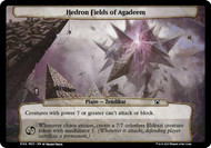Hedron Fields of Agadeem\nMarch of the Machine Commander Planechase - Planes\nSingle\nMagic The Gathering