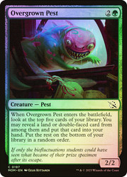 Overgrown Pest\nMarch of the Machine\nSingle\nMagic The Gathering