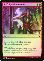 Ral's Reinforcements\nMarch of the Machine\nSingle\nMagic The Gathering