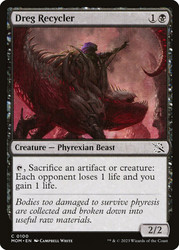 Dreg Recycler\nMarch of the Machine\nSingle\nMagic The Gathering