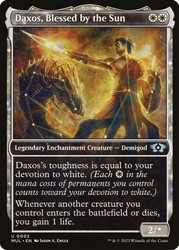 Daxos, Blessed by the Sun (Showcase)\nMultiverse Legends\nSingle\nMagic The Gathering