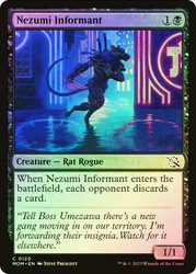 Nezumi Informant\nMarch of the Machine\nSingle\nMagic The Gathering