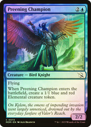 Preening Champion\nMarch of the Machine\nSingle\nMagic The Gathering