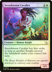 Swordsworn Cavalier\nMarch of the Machine\nSingle\nMagic The Gathering