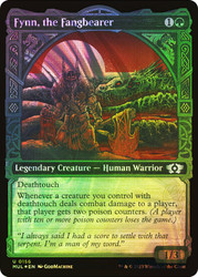 Fynn, the Fangbearer (Showcase) (Halo Foil)\nMultiverse Legends - Alternate Foil\nSingle\nMagic The Gathering
