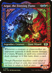 Aegar, the Freezing Flame (Showcase)\nMultiverse Legends\nSingle\nMagic The Gathering