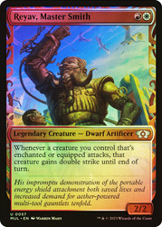 Reyav, Master Smith (Showcase)\nMultiverse Legends\nSingle\nMagic The Gathering