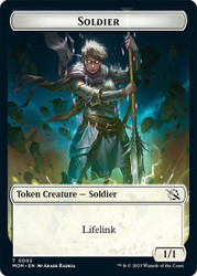 {Soldier Token}\nMarch of the Machine\nSingle\nMagic The Gathering