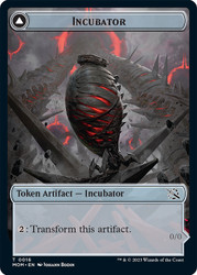 {Incubator Token} (#016) // {Phyrexian Token} (#016)\nMarch of the Machine\nSingle\nMagic The Gathering