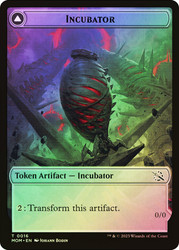 {Incubator Token} (#016) // {Phyrexian Token} (#016)\nMarch of the Machine\nSingle\nMagic The Gathering