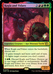 Kogla and Yidaro (Promo Pack) (March of the Machine)\nPromo: Planeswalker Stamped\nSingle\nMagic The Gathering