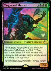 Yargle and Multani (Promo Pack) (March of the Machine)\nPromo: Planeswalker Stamped\nSingle\nMagic The Gathering