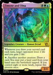 Zimone and Dina (Promo Pack) (March of the Machine)\nPromo: Planeswalker Stamped\nSingle\nMagic The Gathering