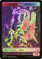 {Spirit Token} (Red/White) // {Treasure Token} (#20}\nMarch of the Machine\nSingle\nMagic The Gathering