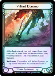 Valiant Dynamo Cold Foil English