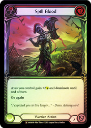 Spill Blood Rainbow Foil English