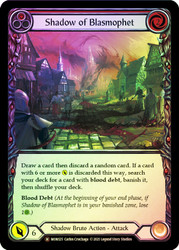 Shadow of Blasmophet Rainbow Foil English