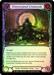 Dimenxxional Crossroads Rainbow Foil English