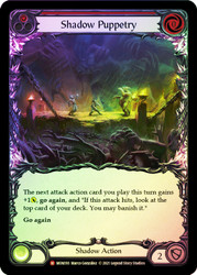 Shadow Puppetry Rainbow Foil English