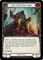 Tear Limb from Limb Non-foil English