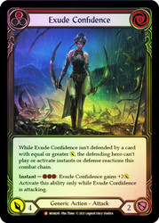 Exude Confidence Rainbow Foil English