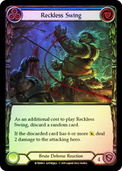 Reckless Swing Rainbow Foil English