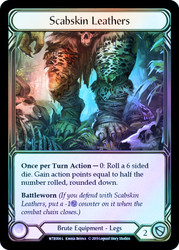 Scabskin Leathers Cold Foil English