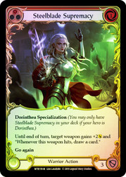 Steelblade Supremacy Rainbow Foil English