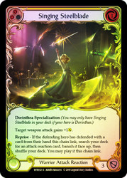 Singing Steelblade Rainbow Foil English