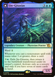Jin-Gitaxias // The Great Synthesis (Prerelease) (March of the Machine)
Promo
Single
Magic: The Gathering