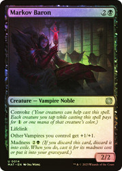 Markov Baron\nMarch of the Machine: The Aftermath\nSingle\nMagic The Gathering