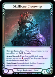 Skullbone Crosswrap Cold Foil English