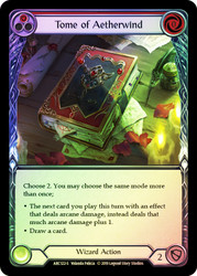 Tome of Aetherwind Rainbow Foil English