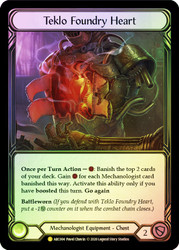Teklo Foundry Heart Rainbow Foil English